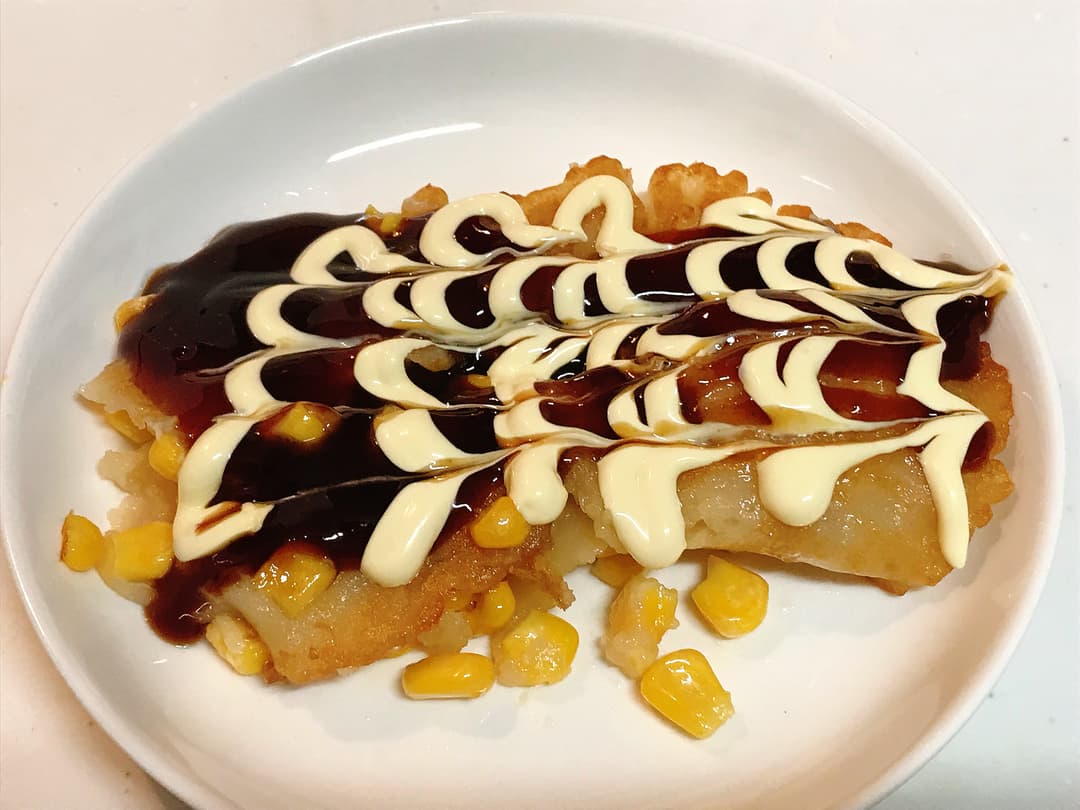 LAWSON スイートコーンのメリケン焼の完成写真