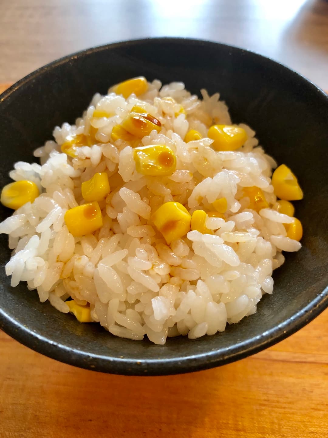 バター香るコーンごはんの完成写真