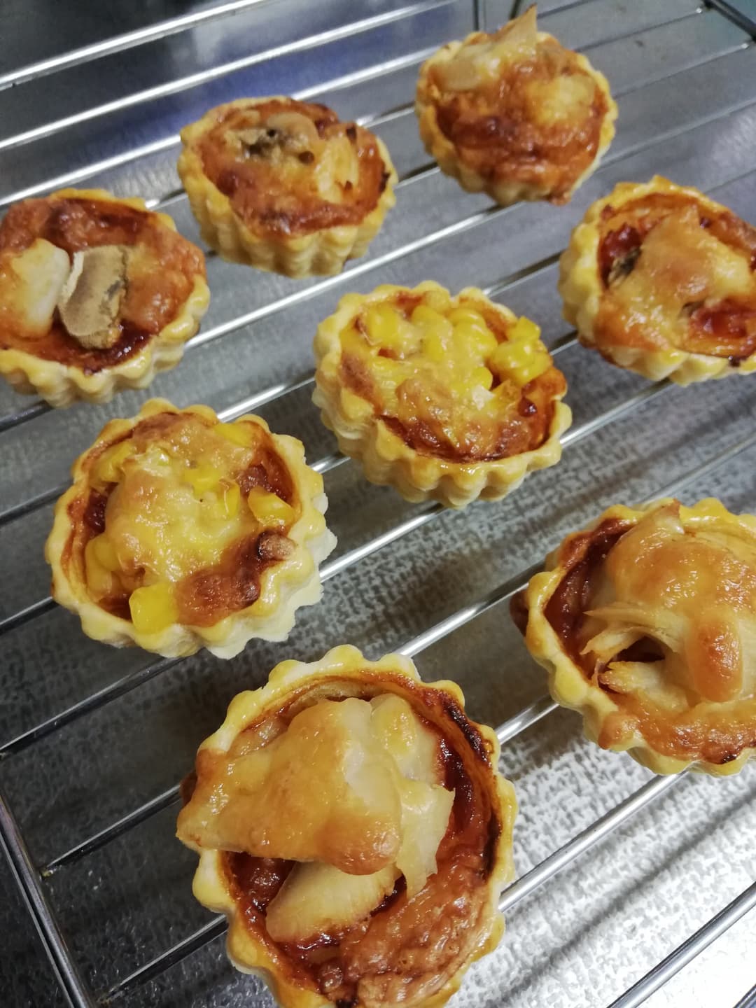 プチパイチーズ焼きの完成写真