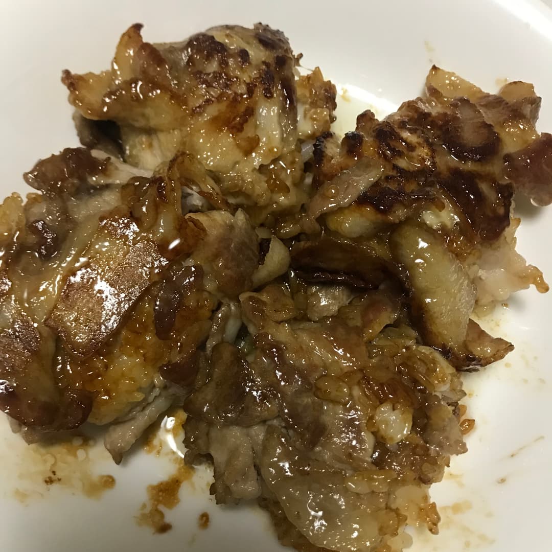 チーズin肉巻き焼きおにぎりの完成写真