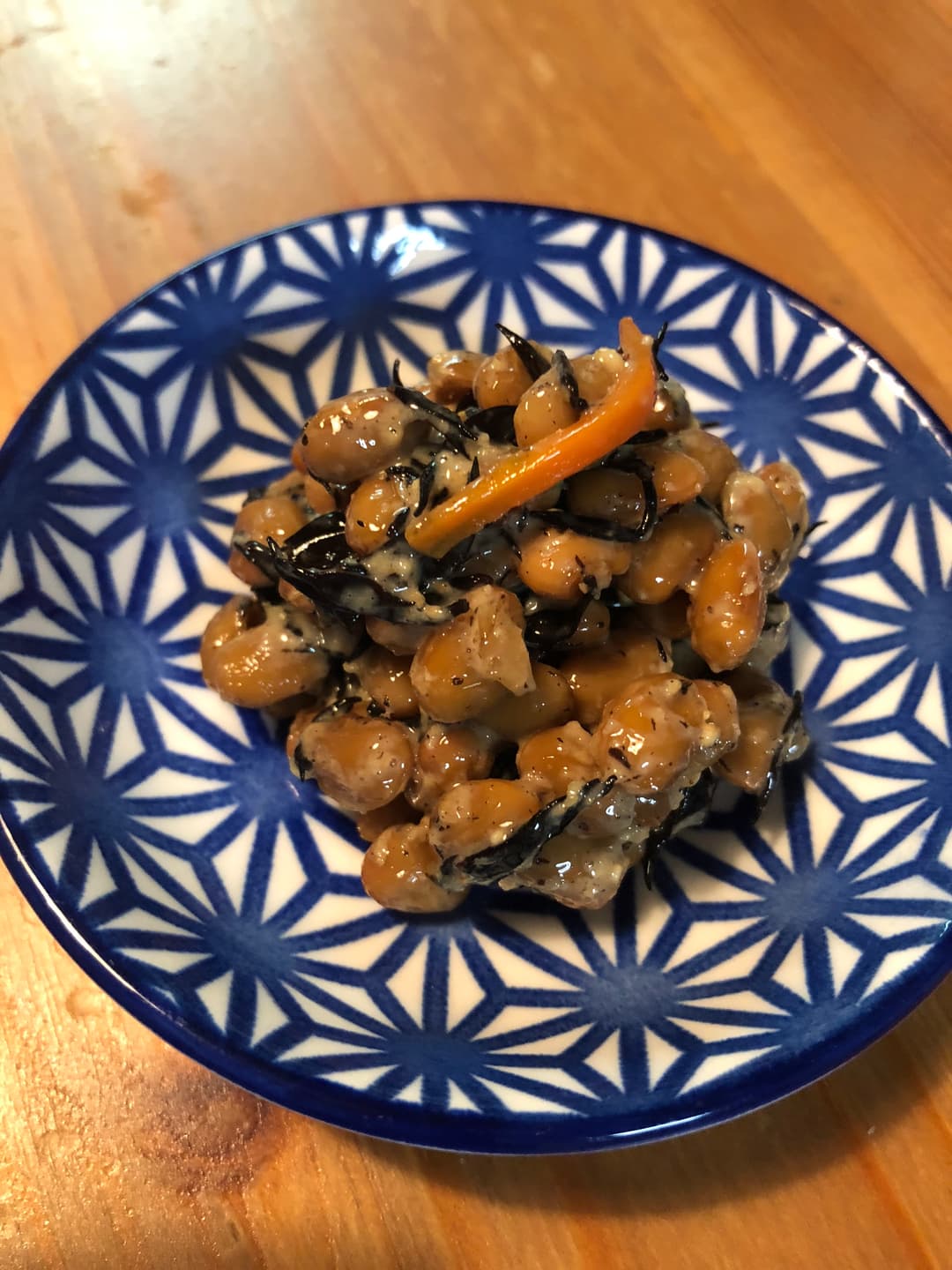 ひじき納豆の完成写真