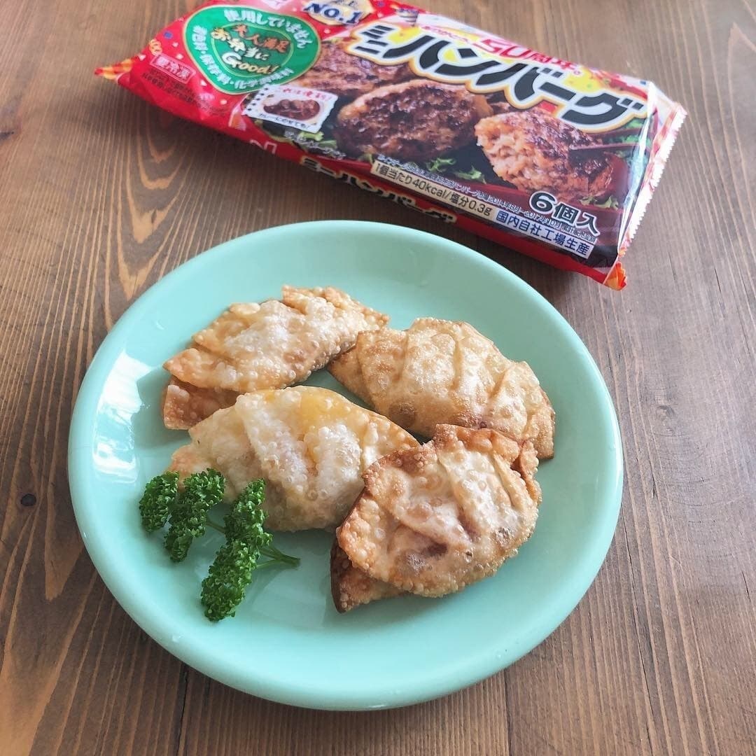 揚げハンバーグの完成写真