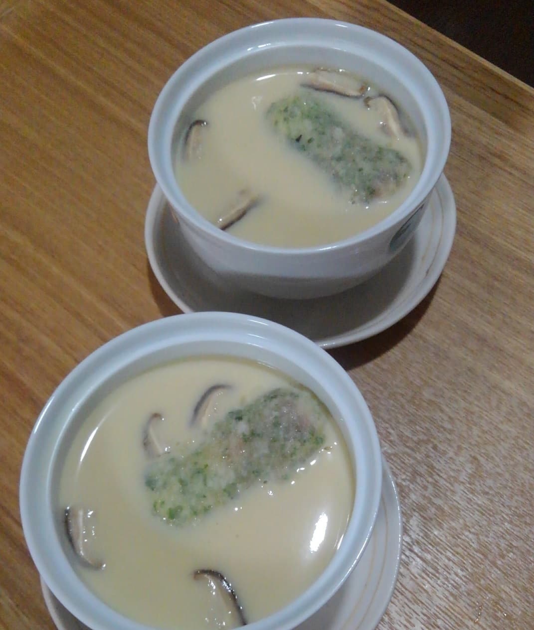 ちくわの磯辺揚げの茶わん蒸しの完成写真