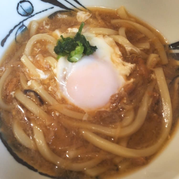 切干大根入り煮込みうどんの完成写真