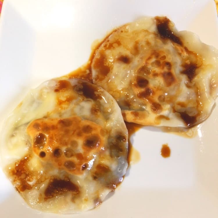 切干大根のチーズはさみ焼きの完成写真