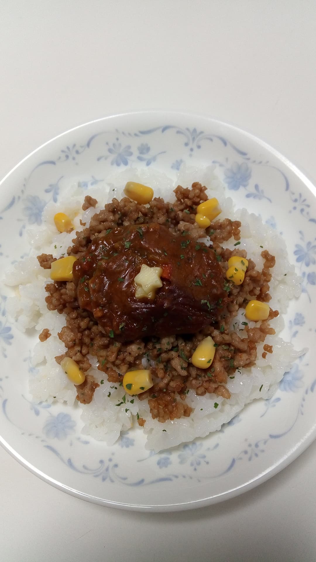 簡単ドライカレーの完成写真