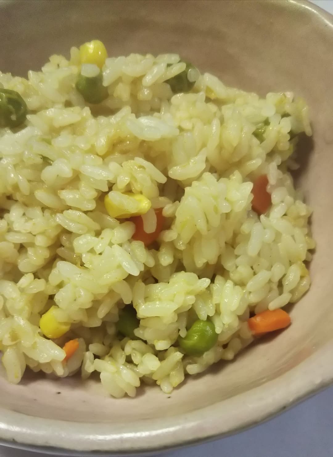 和風なドライカレー飯の完成写真
