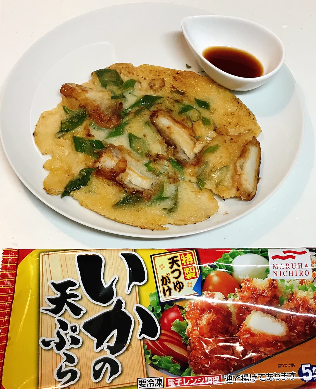 イカ天チヂミの完成写真