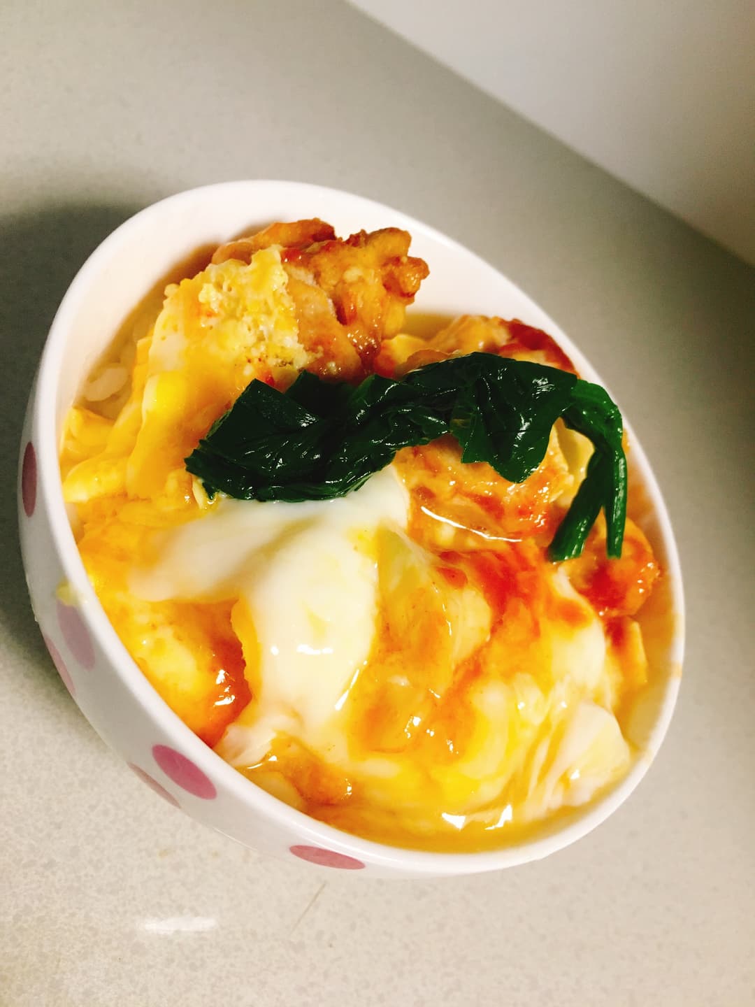 ★タッカルビでピリ辛親子丼★の完成写真