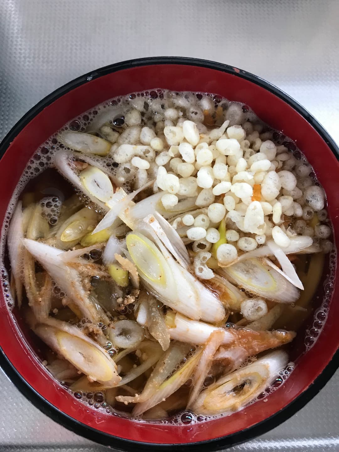 ピリッと!ママの簡単うどん!の完成写真
