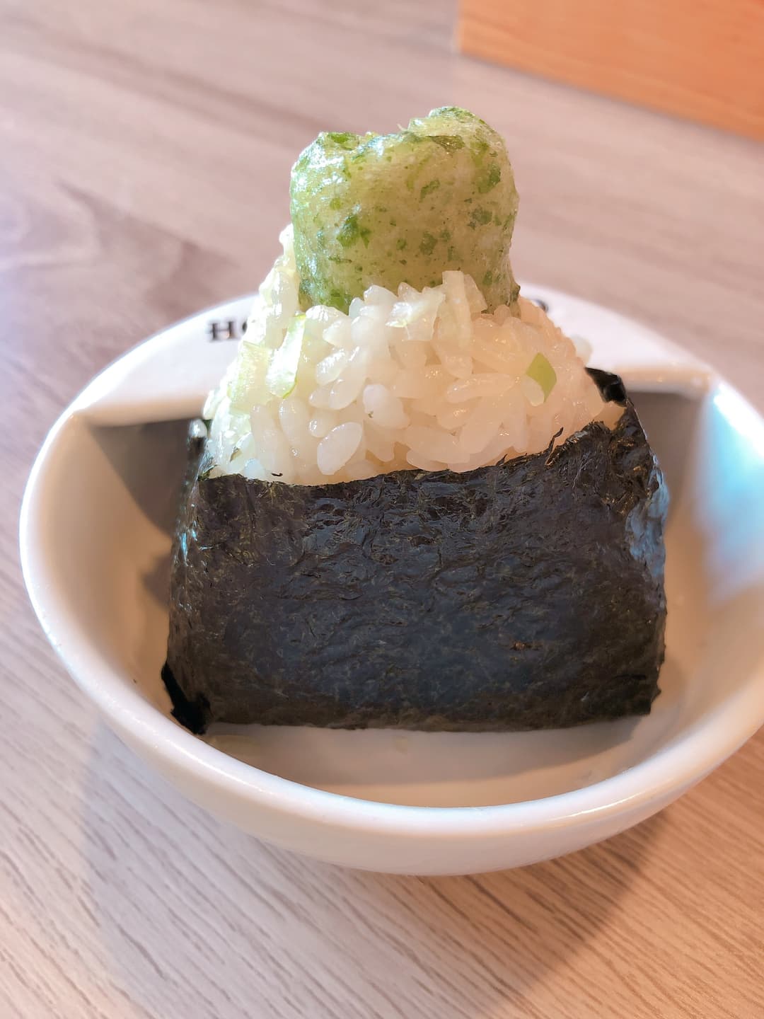 竹輪と出汁の混ぜおにぎりの完成写真