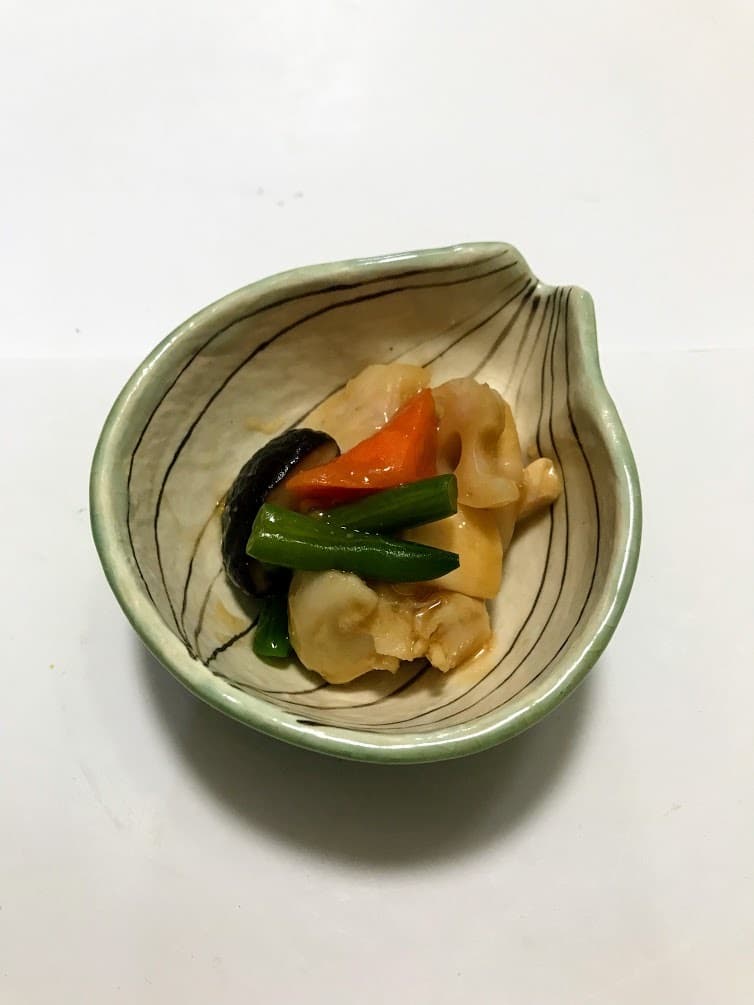鶏と野菜の和風あんかけの完成写真