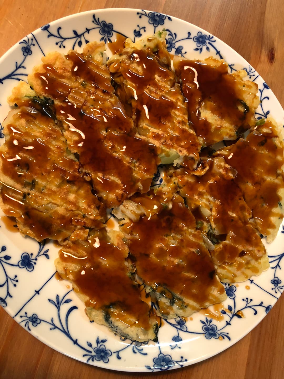 ひじきのお好み焼きの完成写真