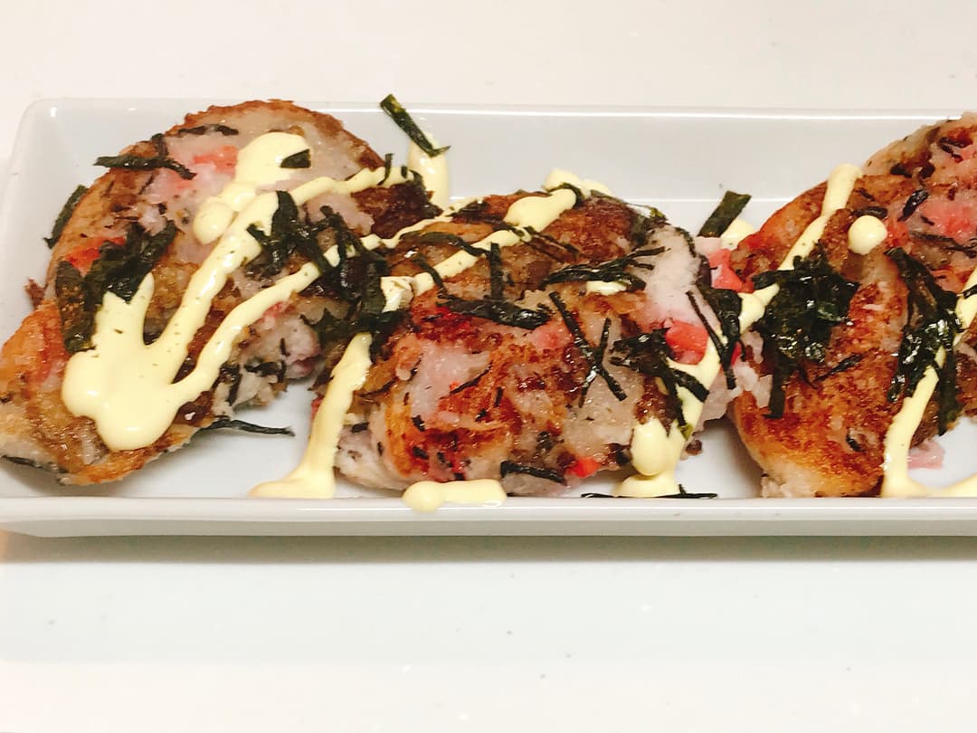 6種の和惣菜 ひじきのとろろ焼の完成写真