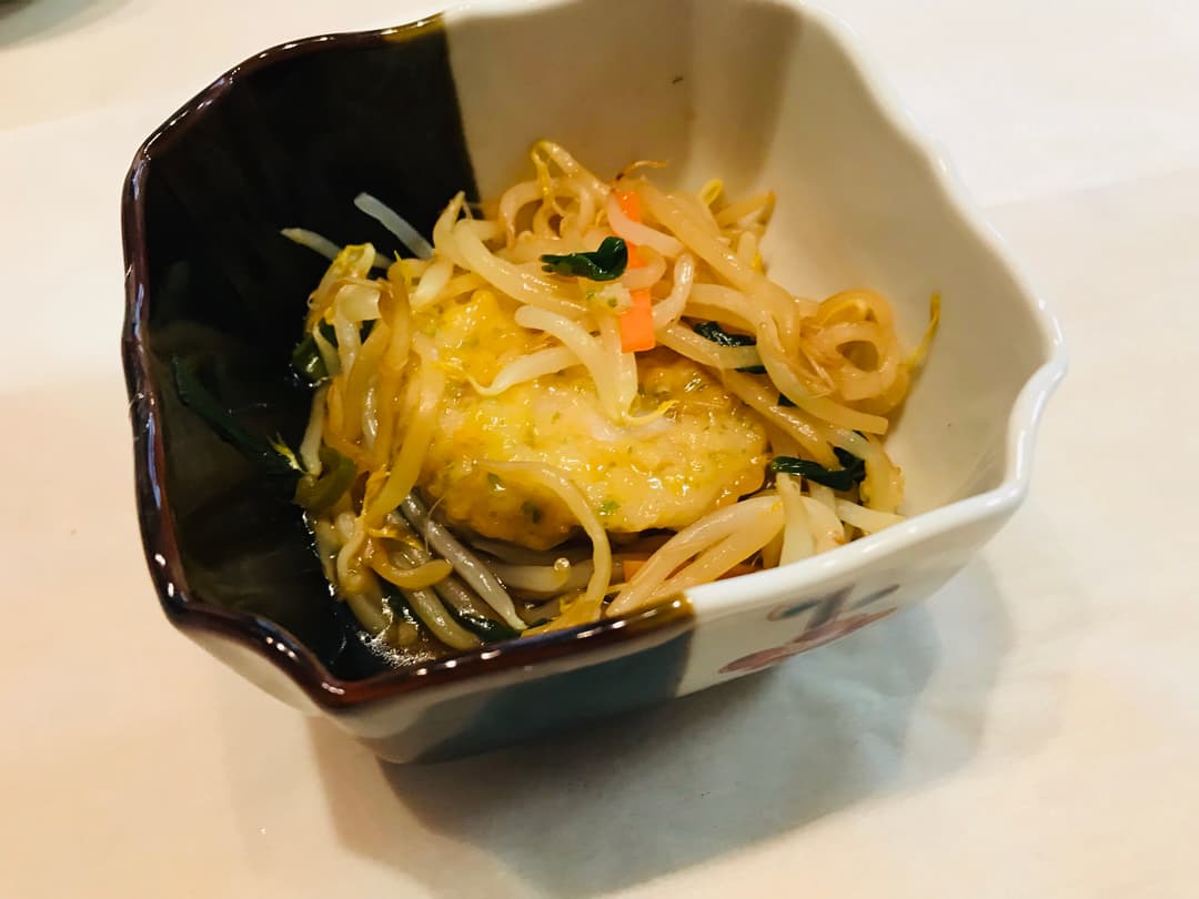 野菜たっぷりれんこんひき肉はさみ揚げの完成写真