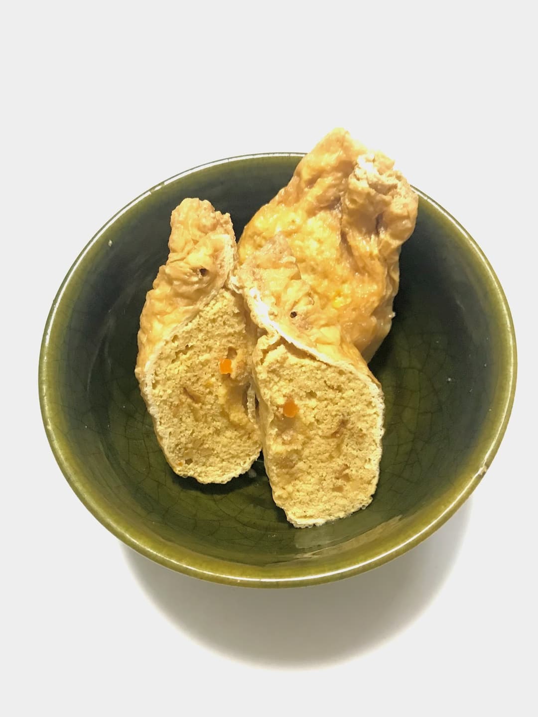 和風カレー味のおから巾着の完成写真