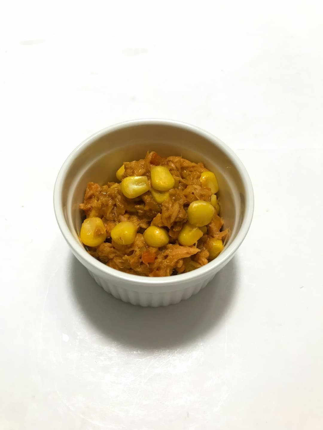 シーチキンとコーンのサラダ カレー風味の完成写真