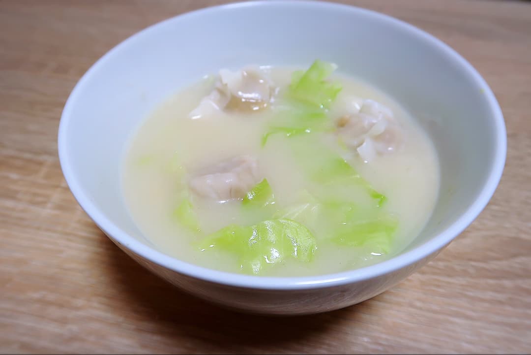しゅうまいのクリーム煮の完成写真