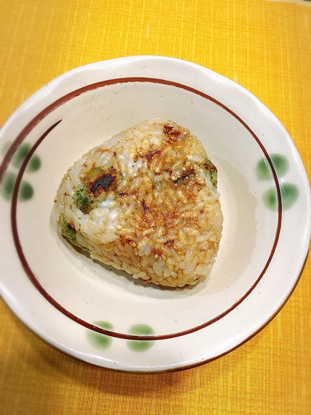 ちくわ入り焼きおにぎりの完成写真