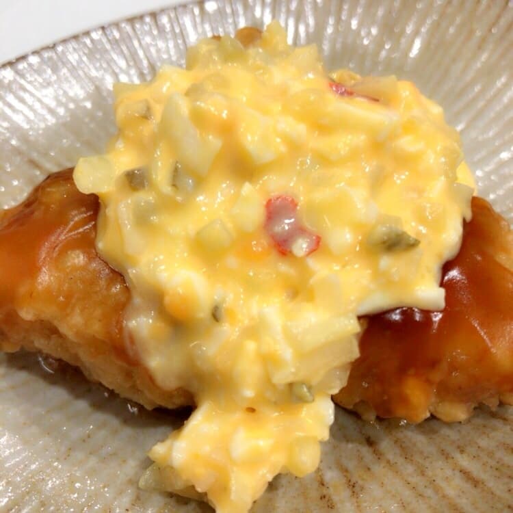 塩竜田揚げで簡単チキン南蛮☆の完成写真