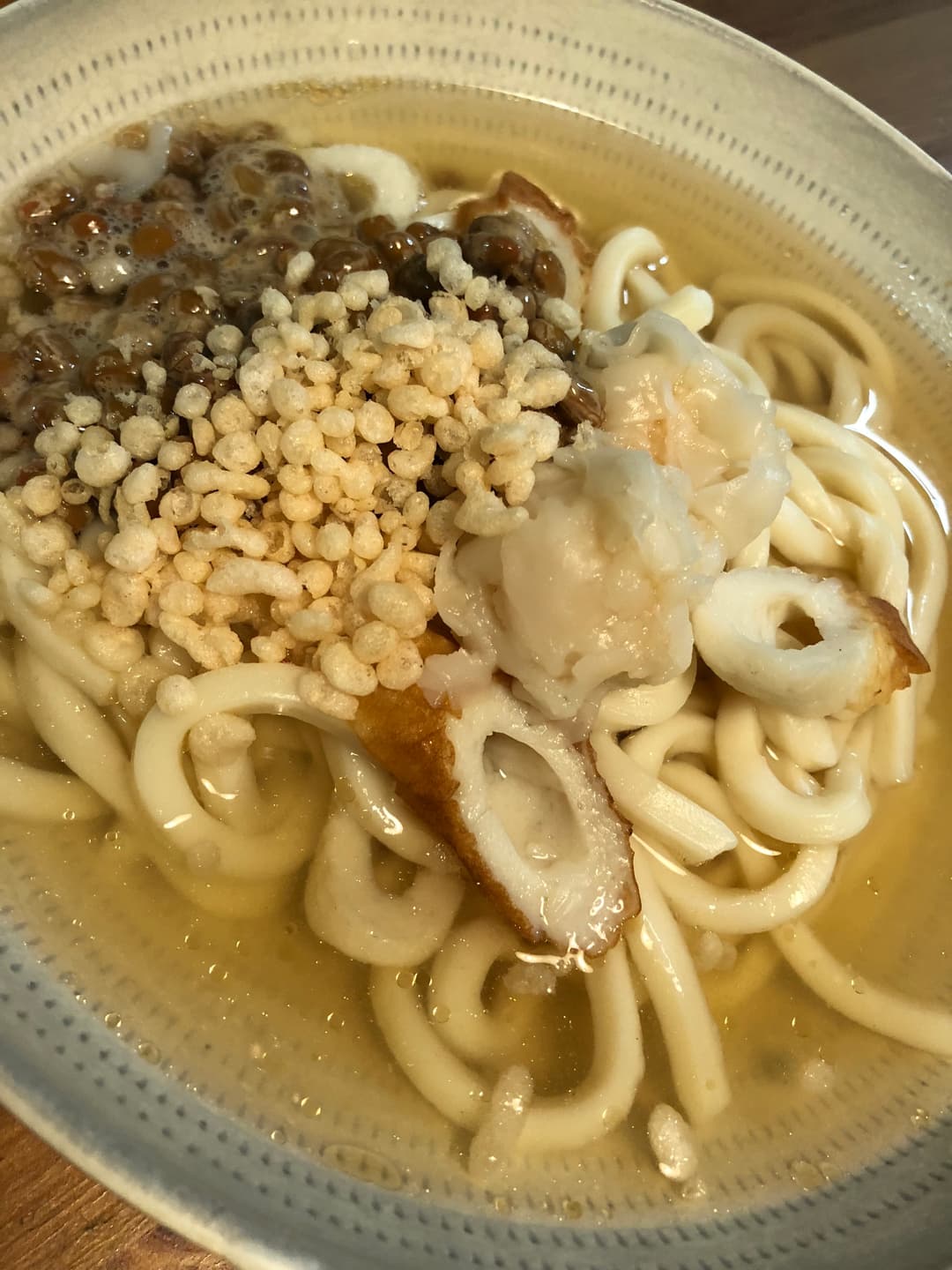 中華風うどんの完成写真