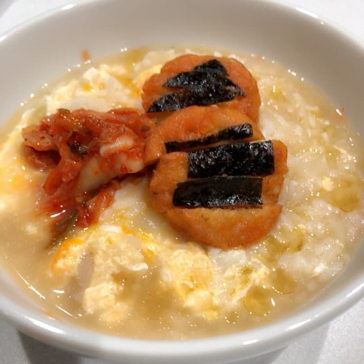 のりっこチキンで韓国風クッパ☆の完成写真