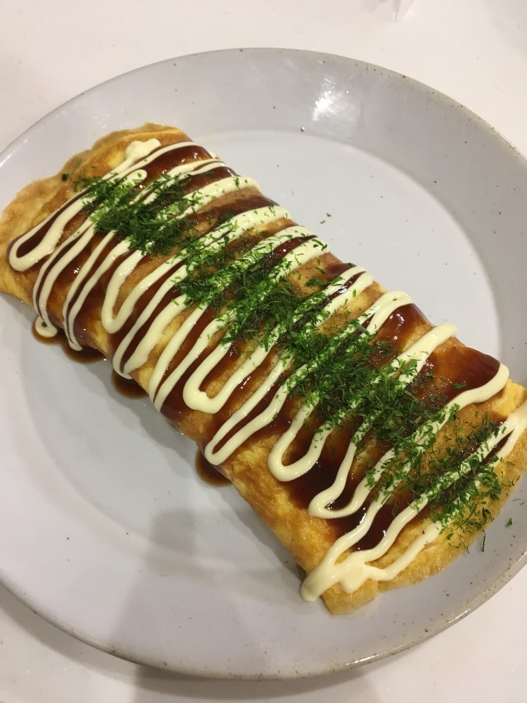 手軽に緑を!子どもも大好き!とんぺい焼きの完成写真