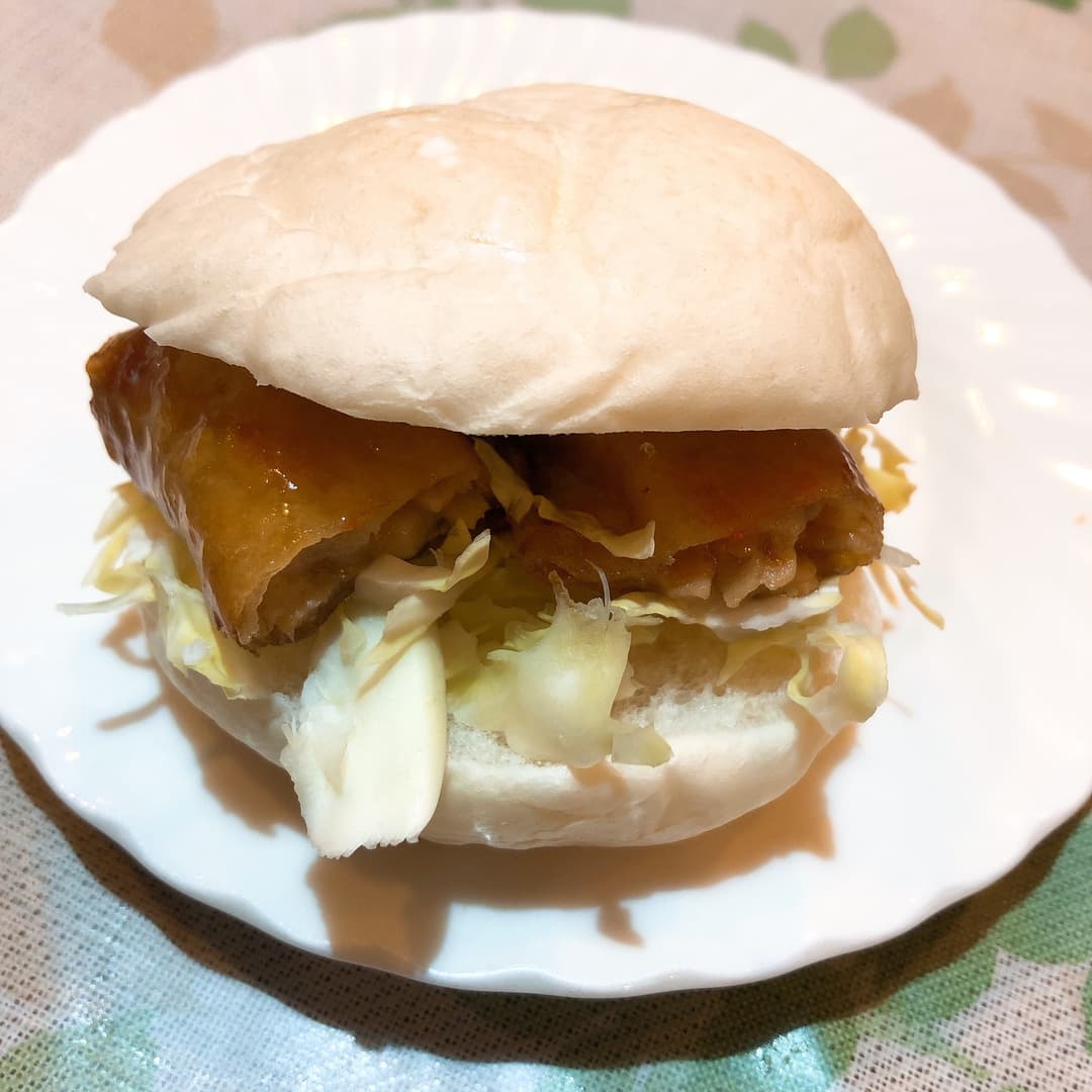 春巻きバーガーの完成写真