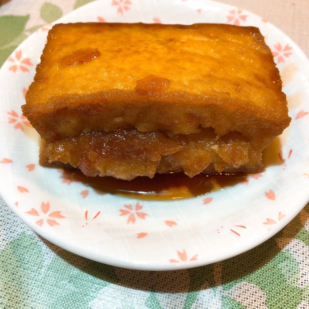 厚揚げの春巻き詰の完成写真