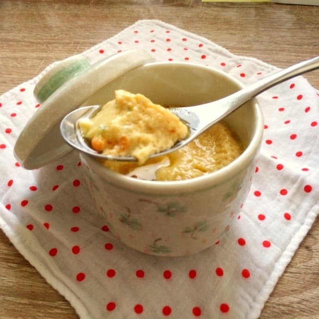 チーズ入り茶碗蒸しの完成写真