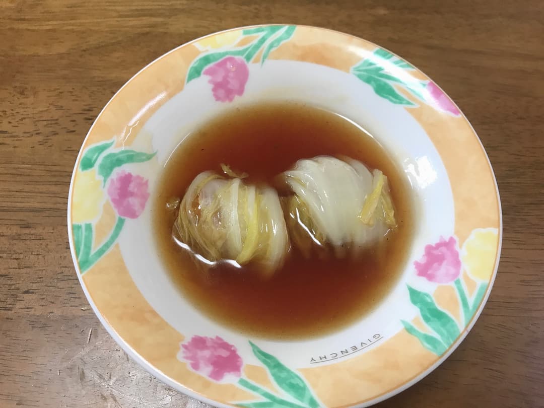 和風ロール白菜の完成写真