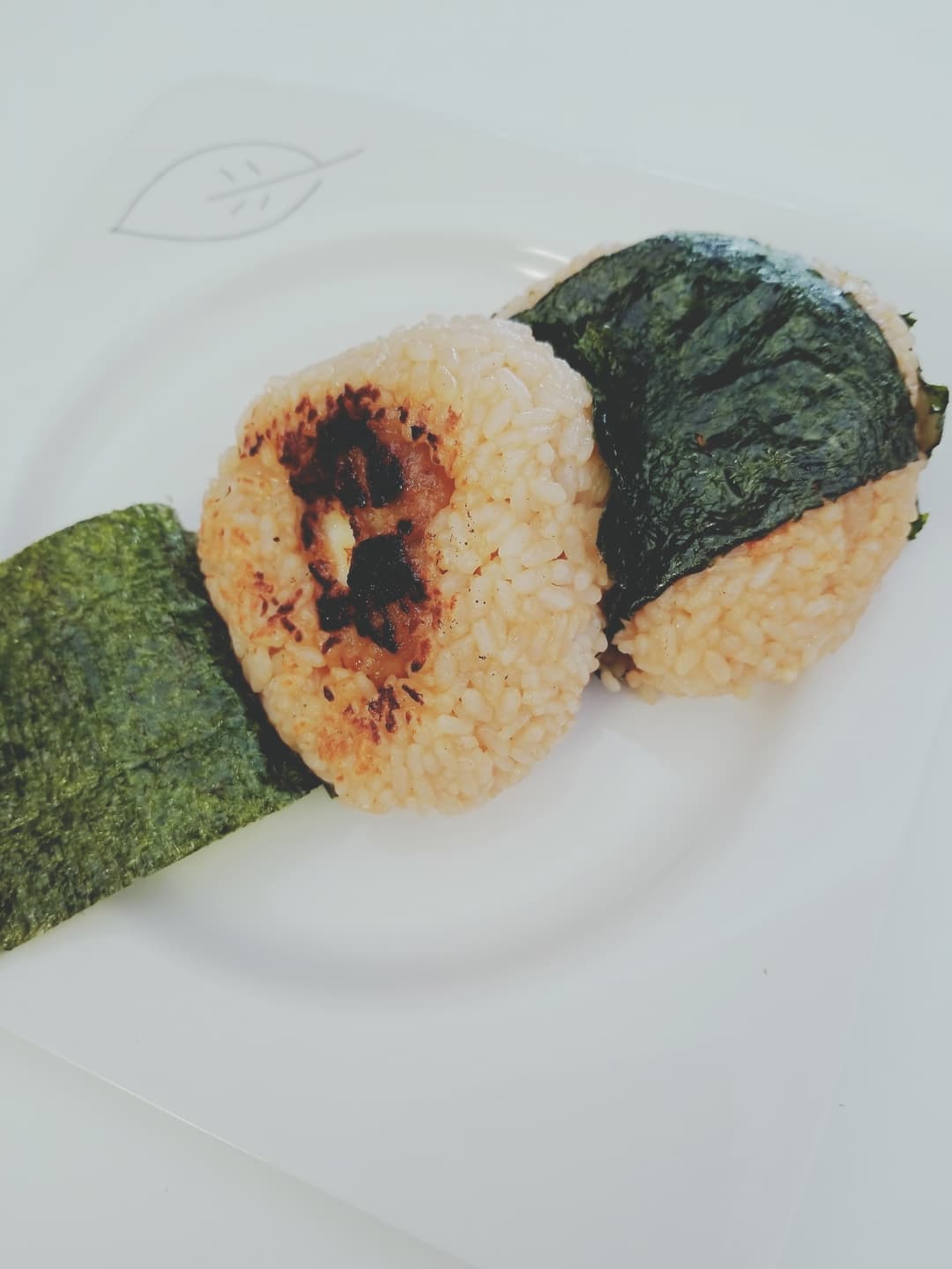 牛カルビの焼おにぎりの完成写真