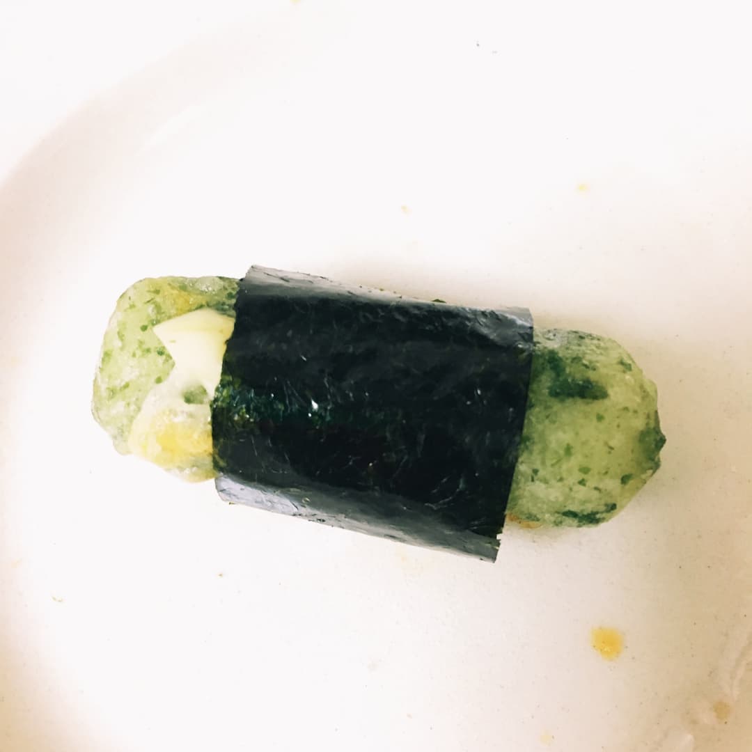 チーズ海苔巻きちくわの完成写真