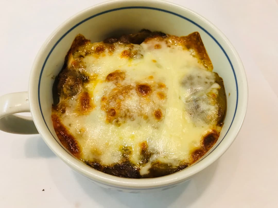 白身魚のタルタルカレードリアの完成写真