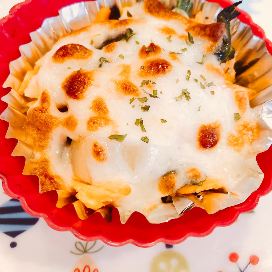 じゃがいもと鮭のチーズ焼の完成写真