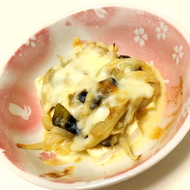 マーボーなすの豆腐グラタンの完成写真