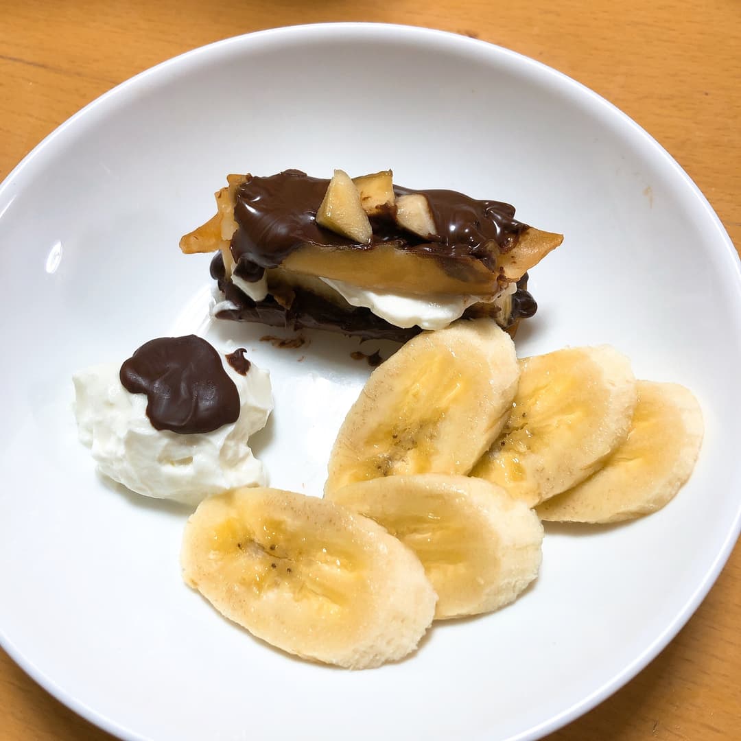 チョコかけチーズの完成写真