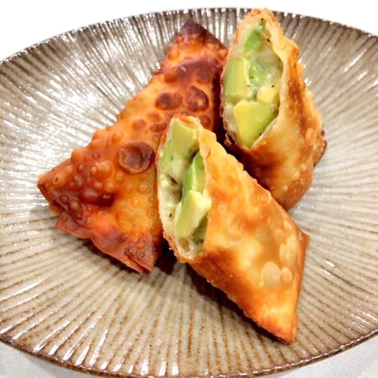 ちくわとアボカドのチーズ春巻き☆の完成写真