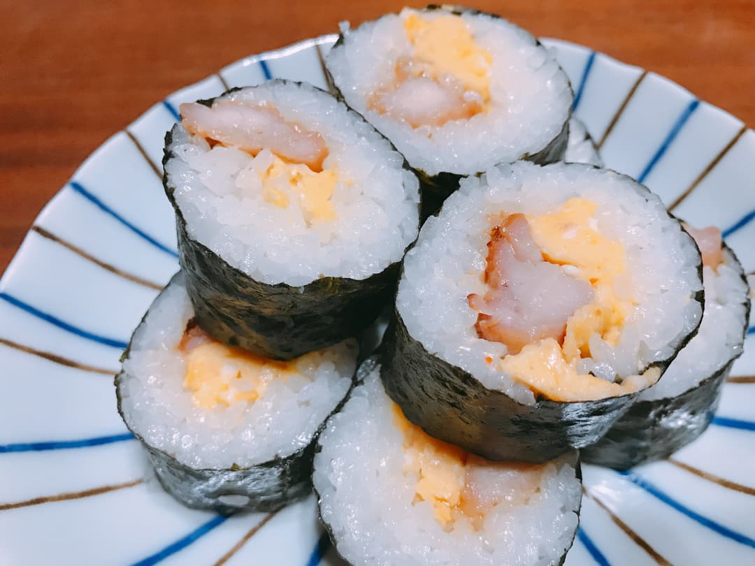 焼鳥たまご巻きの完成写真