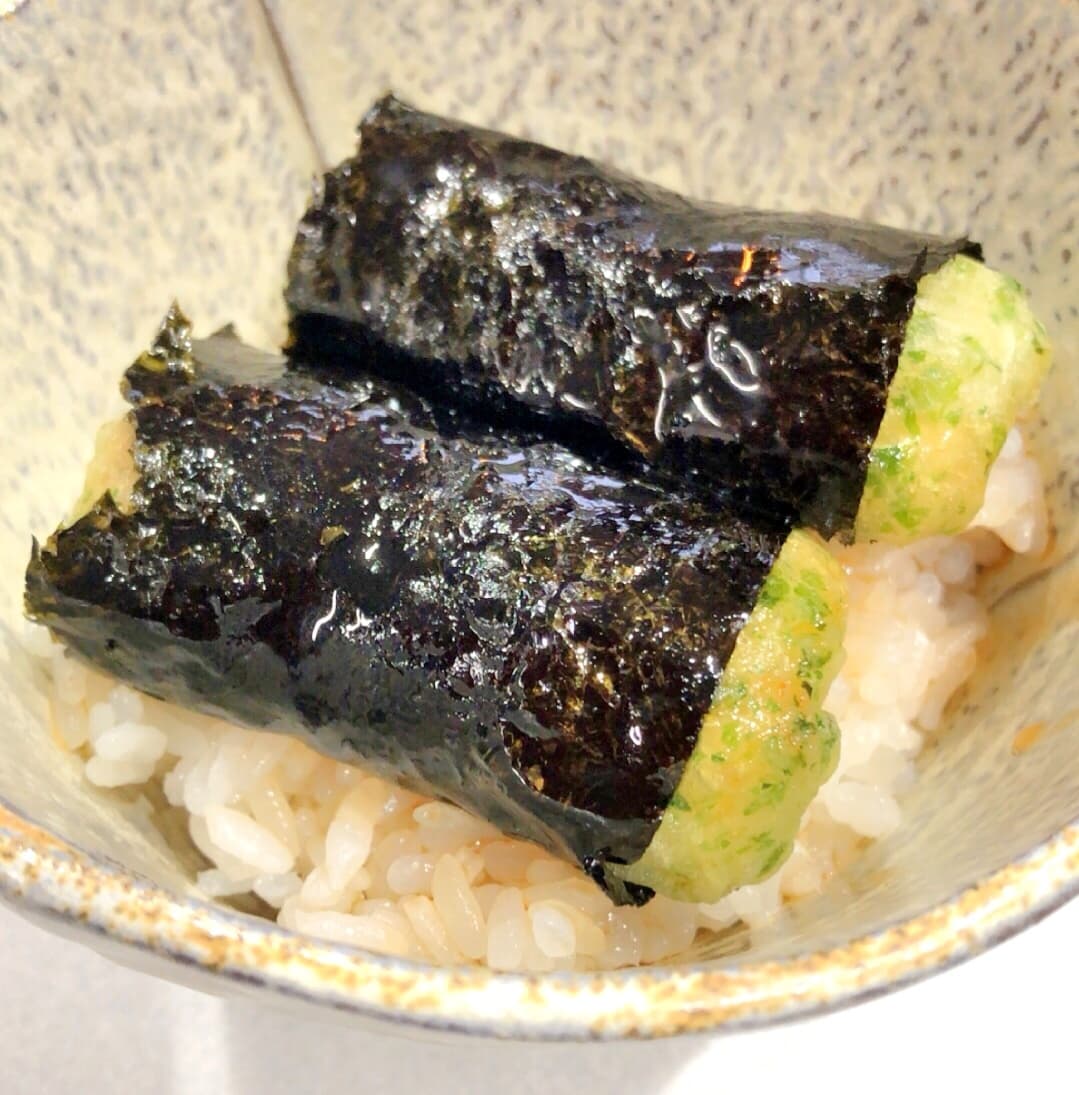 ちくわの磯辺揚げ蒲焼き風丼☆の完成写真