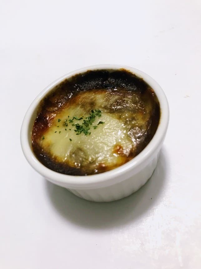 オムレツの焼きカレーの完成写真