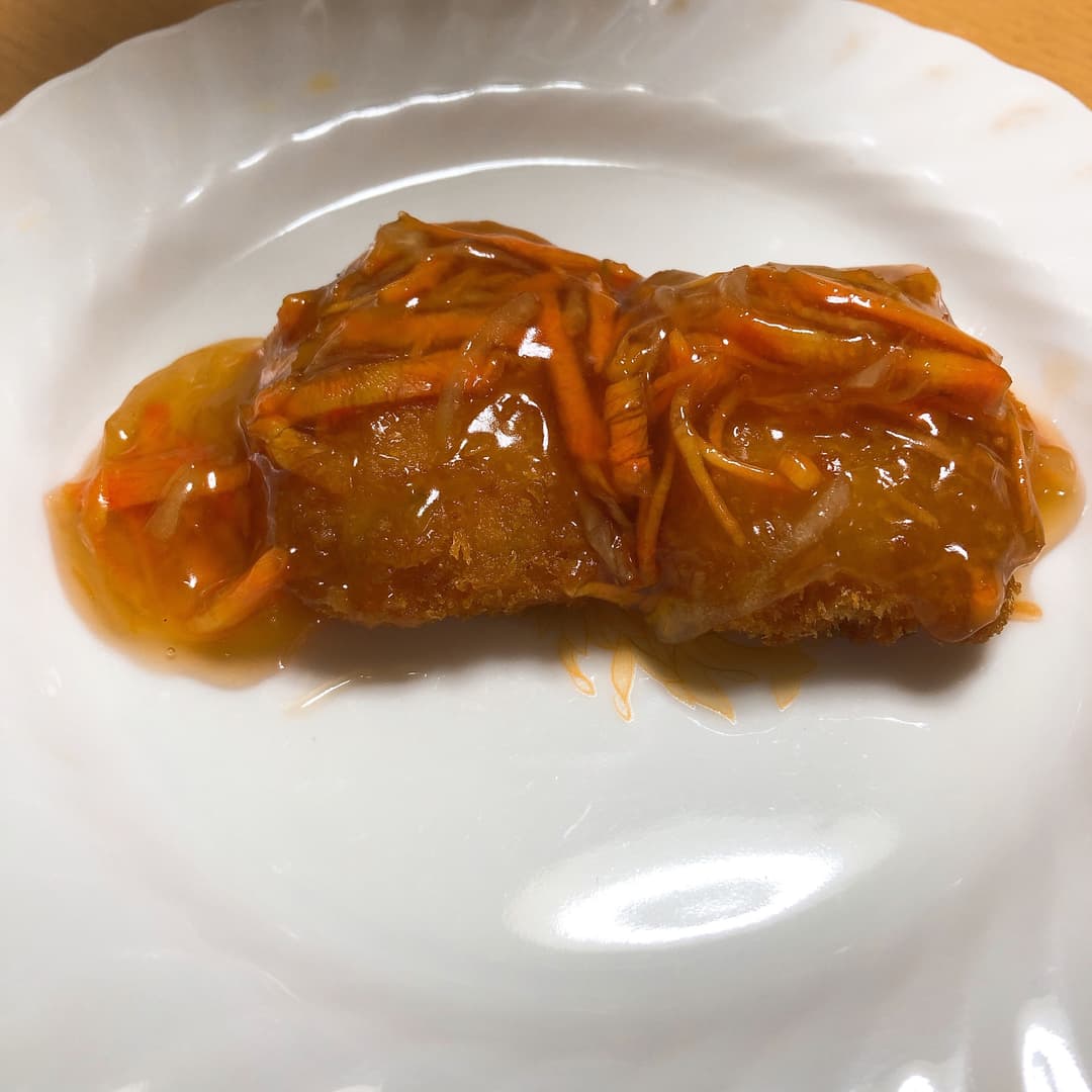 白身魚のあんかけの完成写真