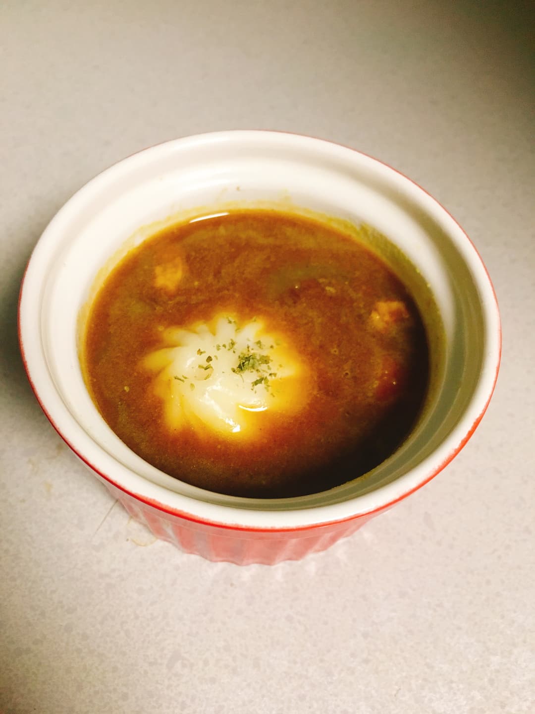 ★小籠包入りカレースープ★の完成写真