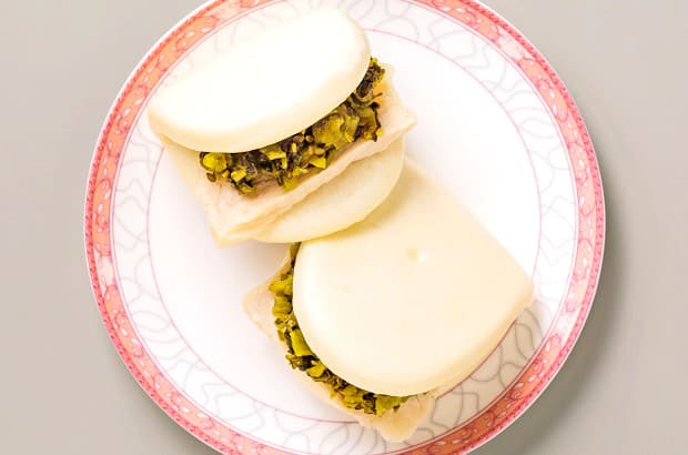 チキンの中華サンドの完成写真