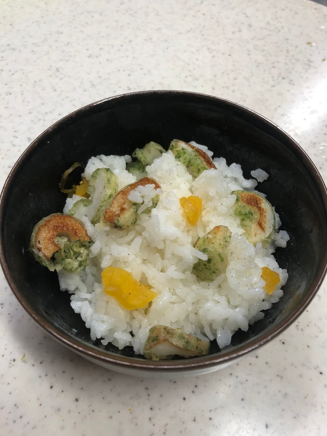 ちくわチャーハンの完成写真