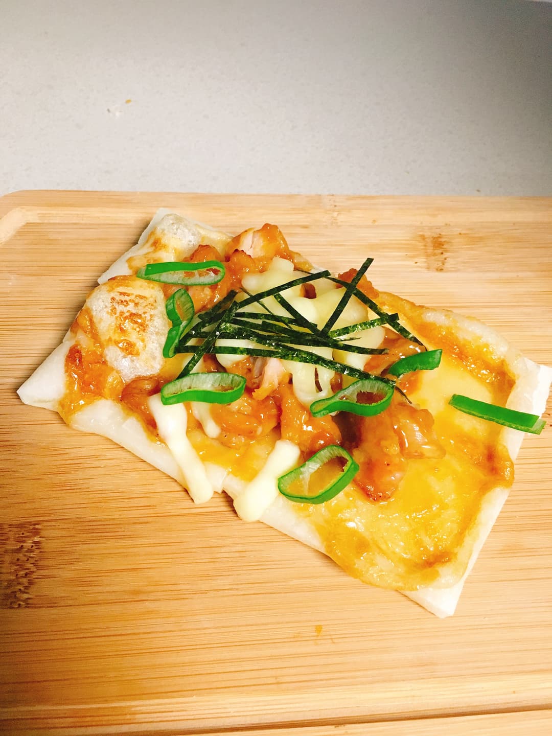★和風照り焼きモチーズピザ★の完成写真