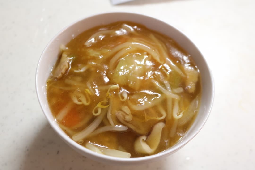 あんかけ中華丼の完成写真
