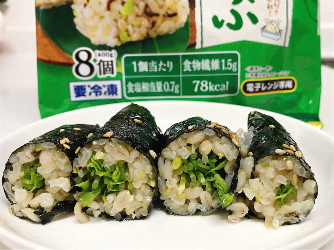 枝豆こんぶの麻薬キンパの完成写真