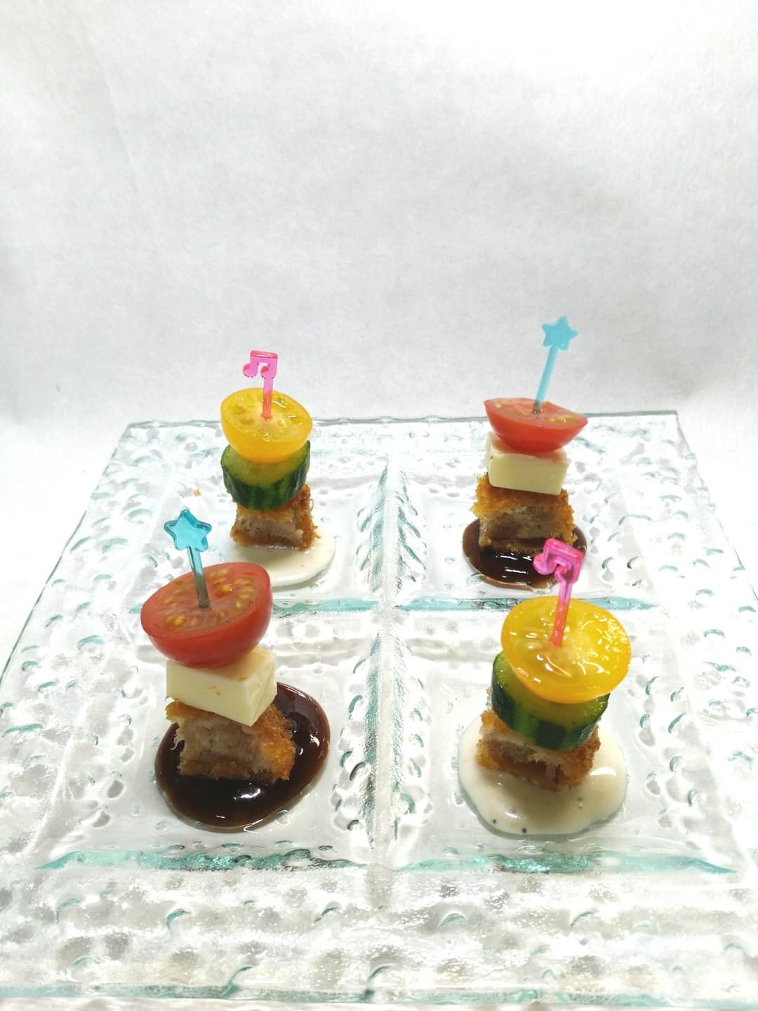 ひとくちカツピンチョスの完成写真