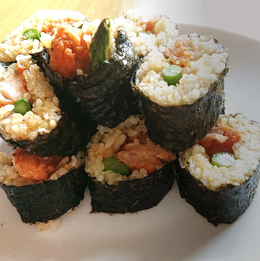 チキンカレー巻きの完成写真